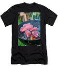 1 Raw Beef Loin Steaks on a Barbecue Sebastian Schollmeyer T-Shirt