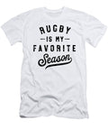 1 Rugby Is My Favorite Season Vintage Jensen Cena T-Shirt