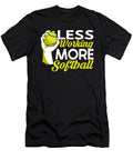 1 Softball Cool Batter Pitcher Catcher Softball Crazy Squirrel T-Shirt