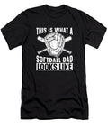 1 Softball Dad Crazy Squirrel T-Shirt