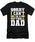 1 Softball Father Batter Catcher Pitcher Softball Dad Crazy Squirrel T-Shirt