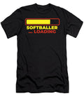 1 Softball Loading Batter Catcher Pitcher Softball Crazy Squirrel T-Shirt