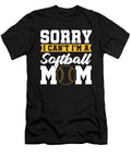 1 Softball Mother Batter Catcher Pitcher Softball Mom Crazy Squirrel T-Shirt