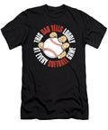 1 Softball Pitcher Batter Catcher Softball Dad Crazy Squirrel T-Shirt