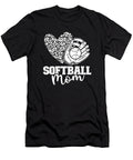 1 Softball Pitcher Catcher Batter Softball Mom Crazy Squirrel T-Shirt