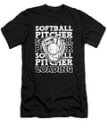1 Softball Pitcher Crazy Squirrel T-Shirt