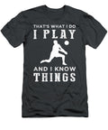 1 Spikes Smarts Hilarious Volleyball Funny Volleyball T-Shirt