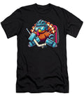 1 Turkey Playing Ice Hockey Goalie Thanksgiving Studi Alex T-Shirt