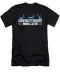 1 Underwater Rugby First Work Later Uw Rugby Underwater Rugby Marco Rothe T-Shirt