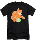 1 Volleyball Cute Vball Beach Volleyball Cat Crazy Squirrel T-Shirt