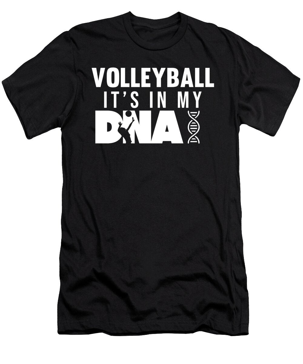 1 Volleyball Is in My Dna Jan Deelmann T-Shirt