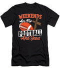 1 Weekends Are for Football and Jesus American Football Christ Alessandra Roth T-Shirt