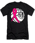 10 Dig for Cure Ribbon Volleyball Breast Cancer Natalie Lidford T-Shirt