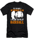 10 Funny Baseball Bat Glove Baseball Player Gift Muc Designs T-Shirt