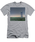 10 Illuminated Cricket Wicket Stumps Allan Swart T-Shirt