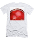 10 Red Cricket Ball Allan Swart T-Shirt
