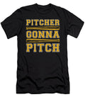 10 Softball Catcher Batter Softball Pitcher Crazy Squirrel T-Shirt