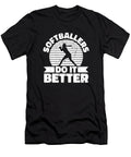 11 Softball Catcher Batter Pitcher Softball Crazy Squirrel T-Shirt