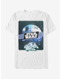 Star Wars Death Star and Millennium Falcon T-Shirt
