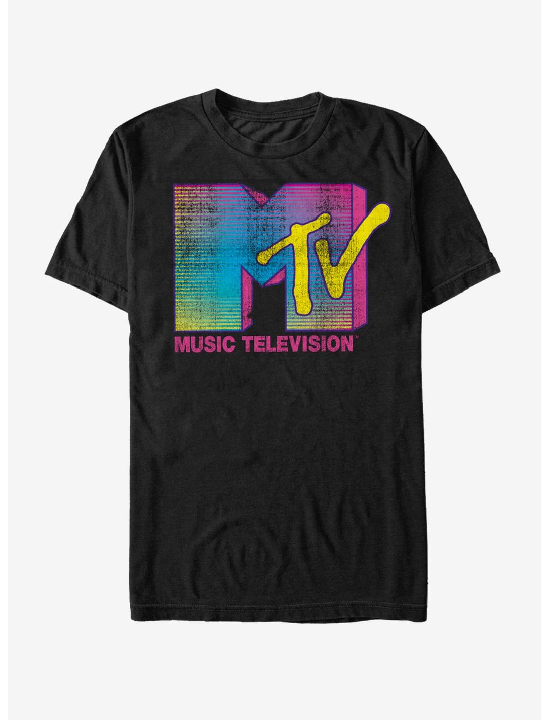 MTV Stripe Logo T-Shirt