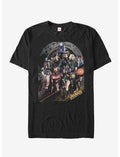 Marvel Avengers: Infinity War Character Scene T-Shirt