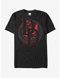 Marvel Daredevil Logo Circle T-Shirt