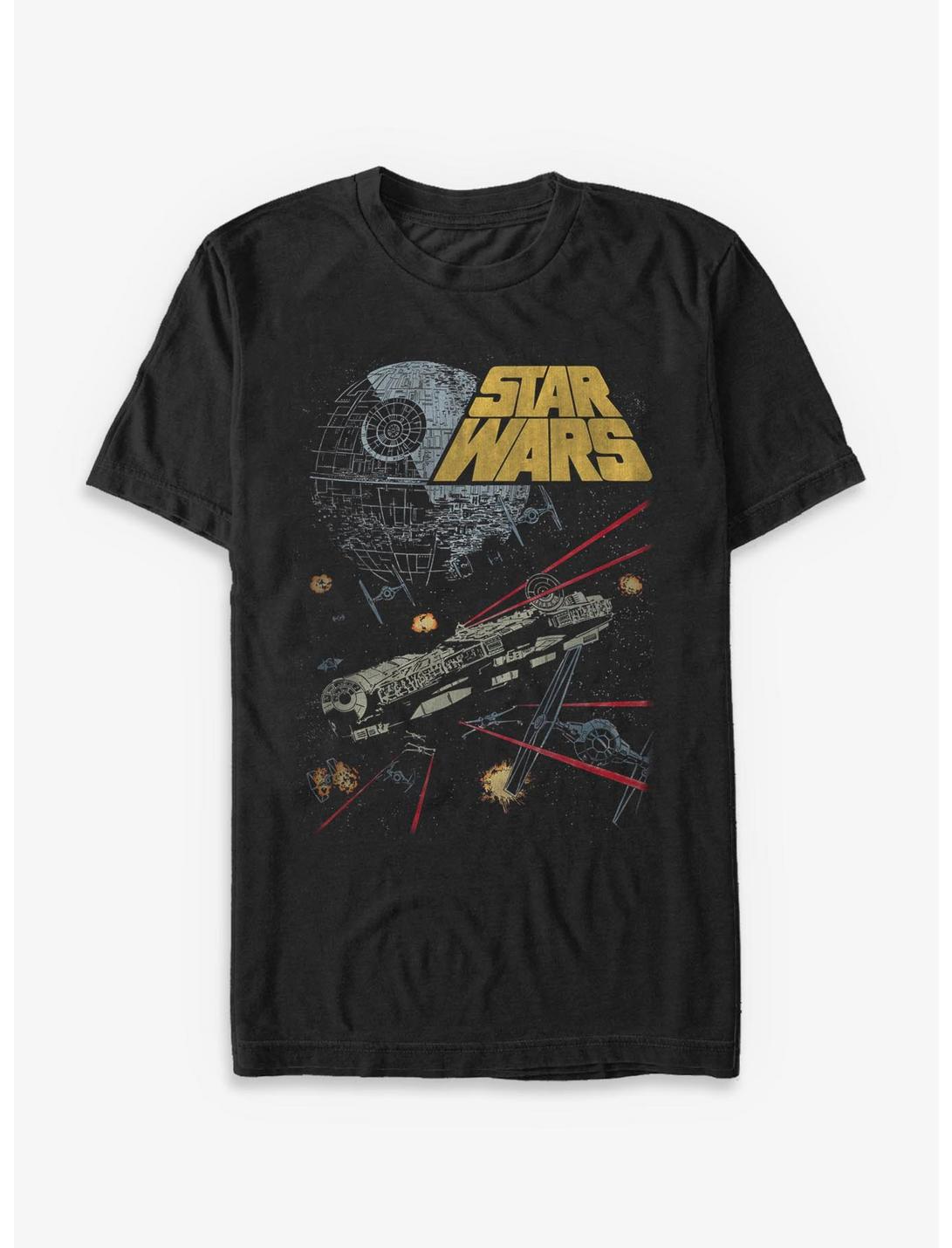 Star Wars Millennium Falcon Battle T-Shirt