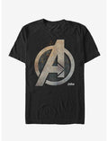 Marvel Avengers: Infinity War Metal Logo T-Shirt