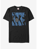Marvel Avengers Silhouette Panels T-Shirt