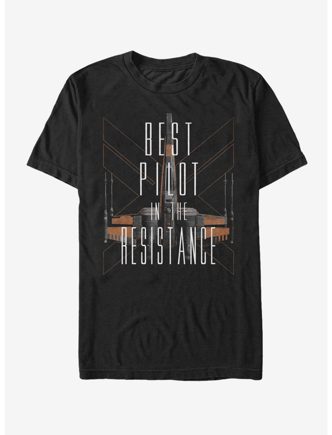 Star Wars Best Pilot in the Resistance X-Wing T-Shirt