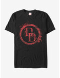 Marvel Daredevil Logo Splatter T-Shirt