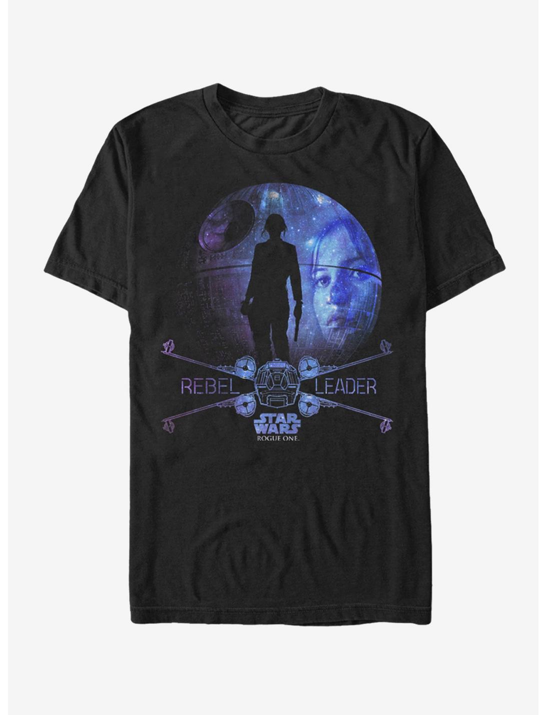 Star Wars Jyn Death Star Galaxy T-Shirt