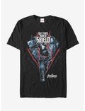 Marvel Avengers: Infinity War Get Captain Shield Run T-Shirt
