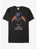 Marvel Black Panther 2018 Retro Circle T-Shirt