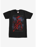 Marvel Daredevil Cityscape Graffiti T-Shirt