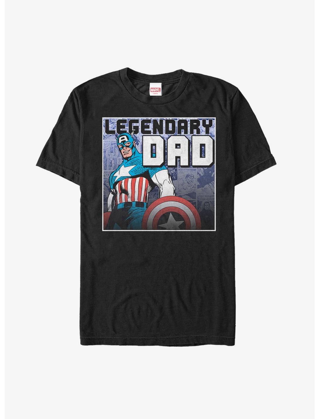 Marvel Father's Day Captain America Legend T-Shirt