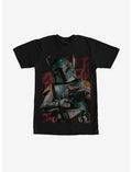 Star Wars Boba Fett Bounty Hunter Smoke T-Shirt