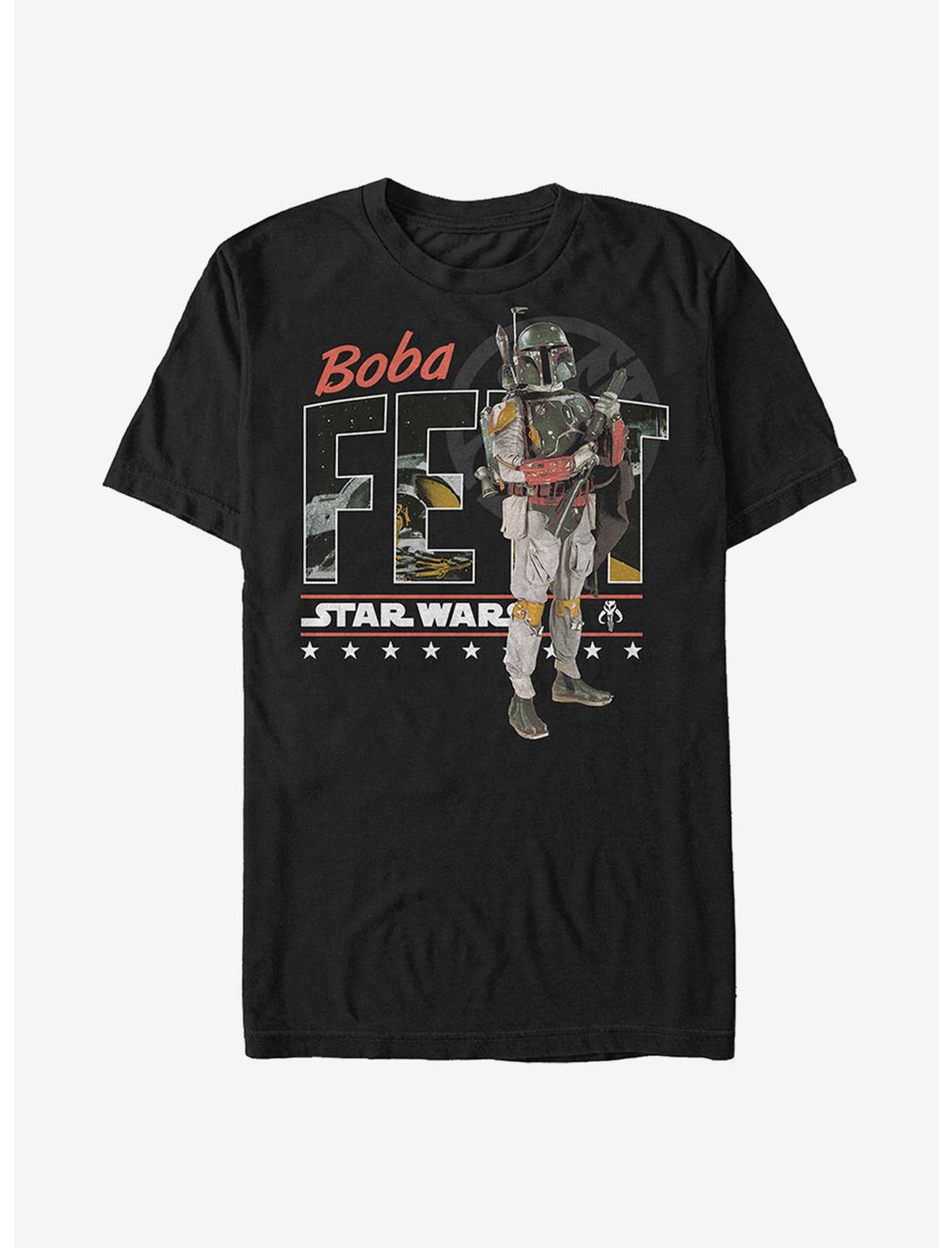 Star Wars Boba Fett Realistic Profile T-Shirt