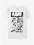 Marvel Captain America Comic Book T-Shirt