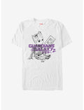 Marvel Guardians of the Galaxy Vol. 2 Groot Music T-Shirt