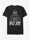 Star Wars Darth Vader Best Dad in the Galaxy T-Shirt