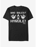 Nintendo Legend of Zelda Who Rules Hyrule T-Shirt