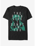 Star Wars Yoda Sense the Dark Side T-Shirt