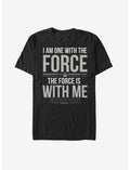 Star Wars Chirrut Force is with Me T-Shirt