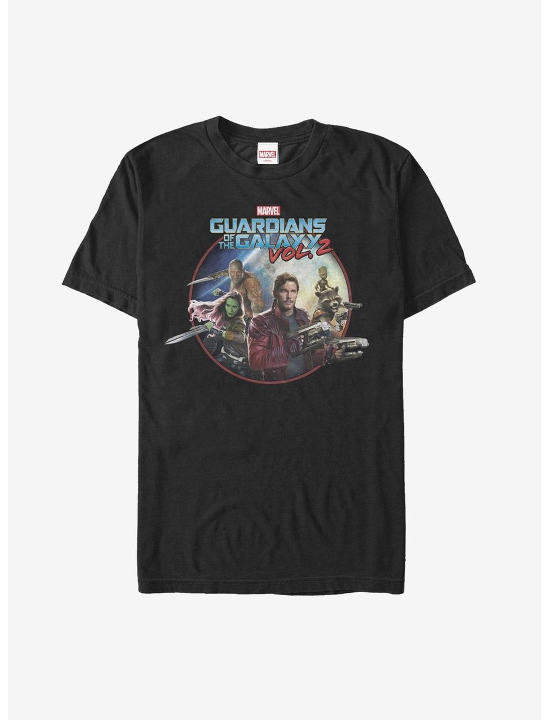 Marvel Guardians of the Galaxy Vol. 2 Team Round T-Shirt