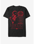 Star Wars Darth Vader Death Star Plans T-Shirt