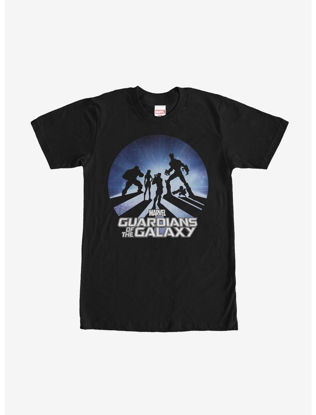 Marvel Guardians of the Galaxy Silhouette T-Shirt