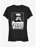 Star Wars Stormtrooper Logo Girls T-Shirt