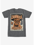 Star Wars Chewbacca Vintage Concert Poster T-Shirt