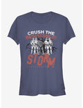 Star Wars Crush the Resistance Girls T-Shirt